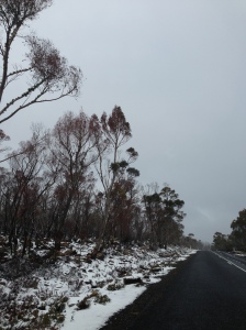 Central Highlands snow in Tasmania 